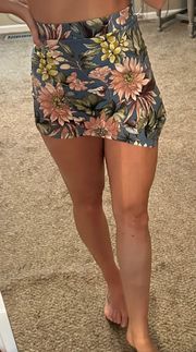 Floral Skort