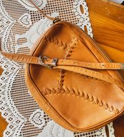 Vintage Leather Western Purse 