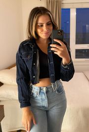 Cropped Denim Jacket