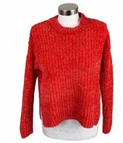 CHELSEA & VIOLET NWT RED SUPER SOFT SWEATER XLARGE