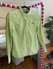 Green Gingham  Shirt