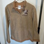 Walt  World Zip Up Fleece Jacket