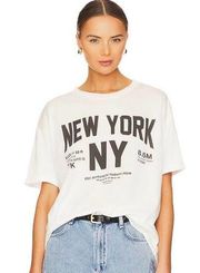 NWT Revolve x  Welcome To New York Oversized Tee in White