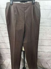 Chadwick’s 10p brown lined dress pants (2014)