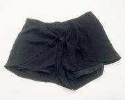 Jack by BB Dakota Women's Black Front Tie Waist Casual Short Shorts Size Small