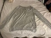 Grey long sleeve shirt 