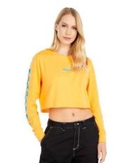 Vans  Highway Long Sleeve Crop Tee XS