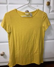 St Tropez Yellow Short Sleeve Shirt