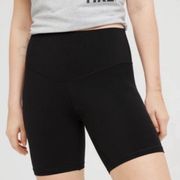 Aerie  | Classic Black High Waist 7” Inseam Biker Short