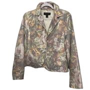 BAGATELLE PASTEL Italian Floral Tailored Blazer Jacket