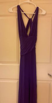 Purple Maxi Dress