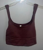 Crop Fitted Tank Top