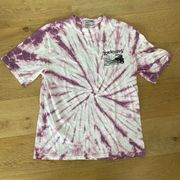 Adika - Rocktopus Tie Dye T-Shirt in Purple and White