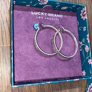 Lucky Brand Hoop Earrings