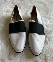 Karl Lagerfeld Kristi Kristi White Oxford Shoes 7.5M