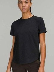 Lululemon  Crew T-Shirt in Heathered Core Black