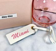 “Miami” Goat’s Leather Bag Charm