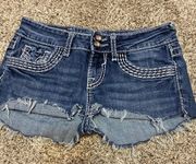 Low Rise Jean Shorts