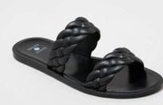 Shade & Shore Womens Reign Jelly Sandals Black size 11 New