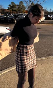 Plaid Skirt