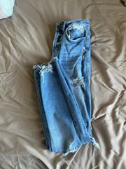 straight jeans