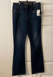 Seven 7 Slim Boot size 8 women jeans brand new inseam 32”