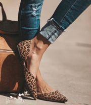 Animal Print D’orsay Flat 