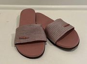 Havaianas pink slides size 6 never worn perfect condition!