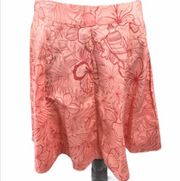 St John’s Bay Hibiscus Flower Skirt, Pink, 8P