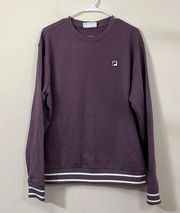 Vintage Fila Jumper Purple Sweatshirt Size XXL