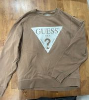 Brown Crewneck Sweatshirt