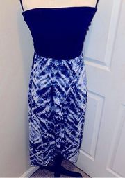 Just Be Women's Navy Blue Sleeveless Maxi Dress