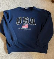 Navy USA Crewneck