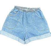 Vintage Cabin Creek High Waist Denim Shorts