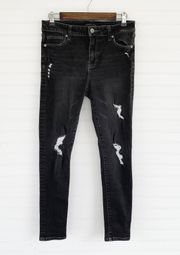 Kendall + Kylie Ultra Babe Black Skinny Jeans