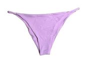 Stone Fox Swim Bikini Bottom Women’s L - Pink Lavender Signature String $88.00