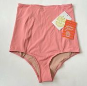 Kortni Jeane Extended High Waisted Swim Bottoms