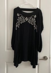 Black Flowy Dress