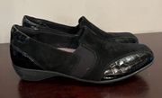 Clarks Everyday Loafers Womens 8 M Leather and Fabric Upper