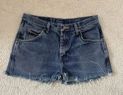 Wrangler Cut Off Distressed Denim Daisy Dukes Booty Shorts