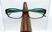 Candie's Debbie Brown & Blue Prescription Glasses Frames & Case