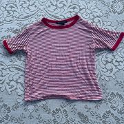 s stripe ringer tee size size small!