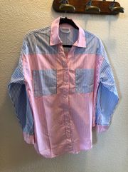 Beach Cover Up Button Down Shirt