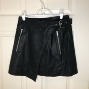 NWT Pistola vegan leather wrap skirt