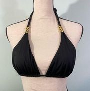 Shoshanna Swimwear Black Bikini Top