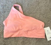 NWT athleta one shoulder sports bra medium