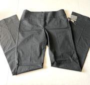 NWT  Marcious Tailor flare leg trouser pants black wool Lycra blend 10