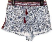 Japna Drawstring Floral Lounge/Sleep Shorts M