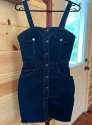 Stretchy BodyCon Denim/Jean Dress