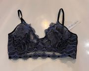 Thistle and Spire Lace bra. Color: Indigo